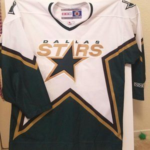 Vintage 1990s Dallas Stars Home Team Jersey